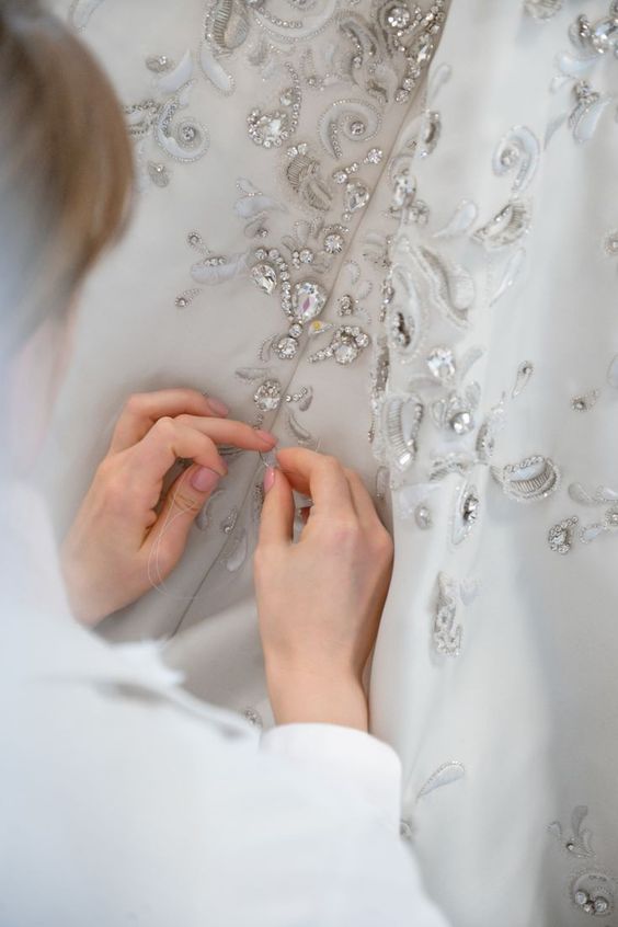 online tailoring wedding dress in Vietnam